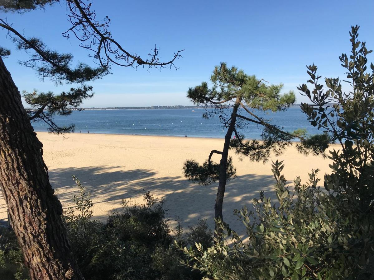Appartement Les Pieds Dans L Eau Acces Direct Plage Pereire, Parking Gratuit ,Wifi 阿卡雄 外观 照片