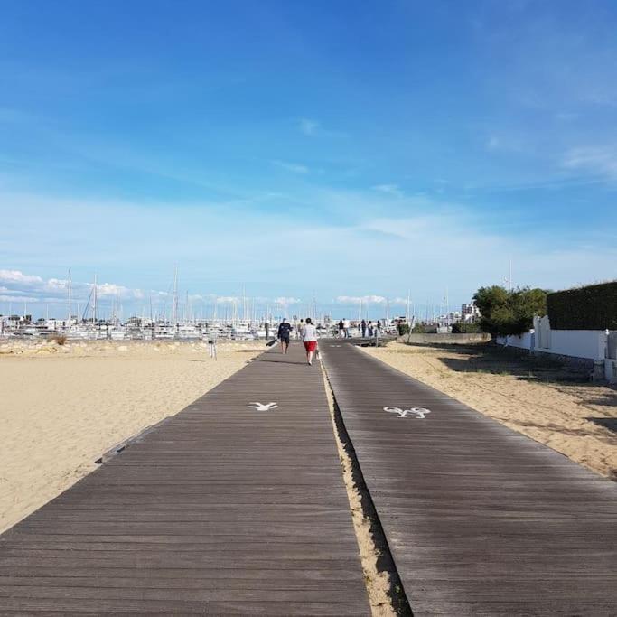 Appartement Les Pieds Dans L Eau Acces Direct Plage Pereire, Parking Gratuit ,Wifi 阿卡雄 外观 照片