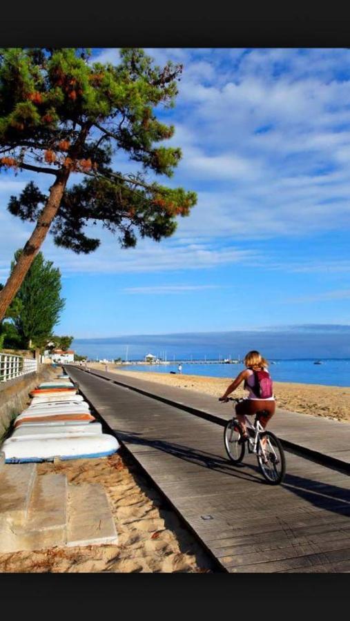 Appartement Les Pieds Dans L Eau Acces Direct Plage Pereire, Parking Gratuit ,Wifi 阿卡雄 外观 照片